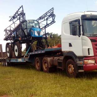 Contrate empresa segura com preço justo em transporte de máquinas agrícolas